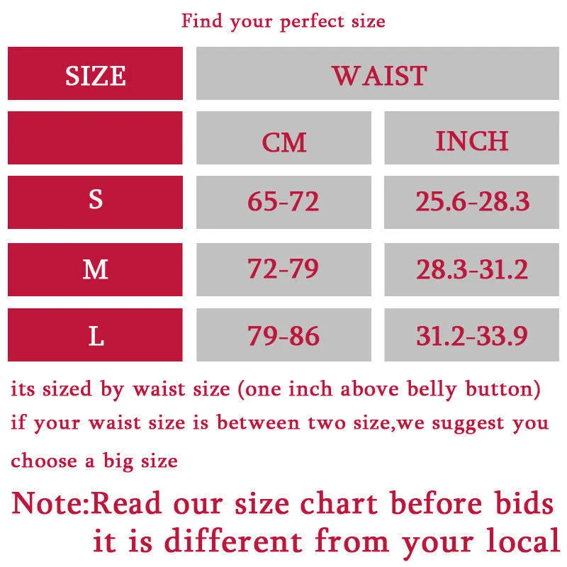 New Sexy Women's Waist Trainer Corsets Reduce Weight Shapewear Fat Burning Belt Body Shapers Waist Cincher Waspie Belt