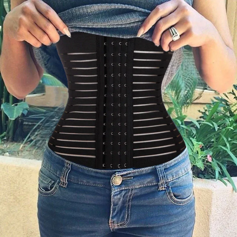 New Sexy Women's Waist Trainer Corsets Reduce Weight Shapewear Fat Burning Belt Body Shapers Waist Cincher Waspie Belt