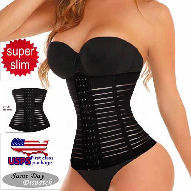 New Sexy Women's Waist Trainer Corsets Reduce Weight Shapewear Fat Burning Belt Body Shapers Waist Cincher Waspie Belt