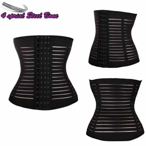 New Sexy Women's Waist Trainer Corsets Reduce Weight Shapewear Fat Burning Belt Body Shapers Waist Cincher Waspie Belt