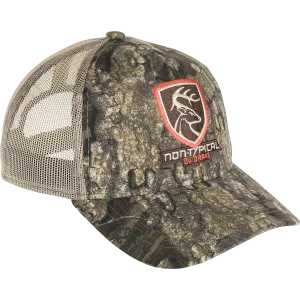 Non-Typical Logo Camo Mesh Back Cap