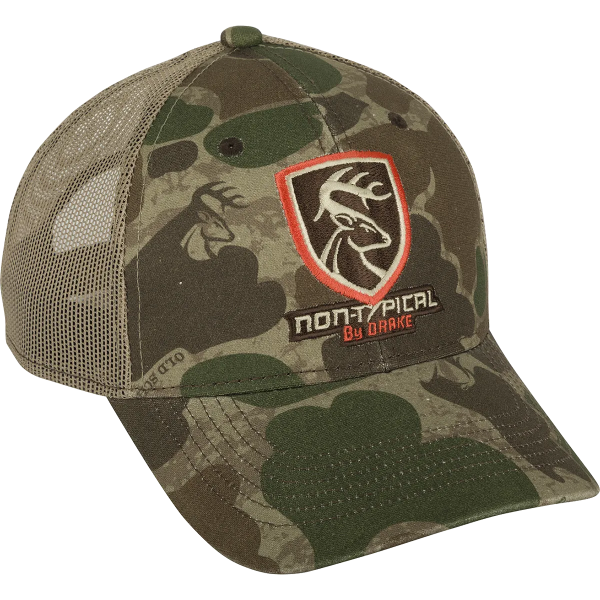 Non-Typical Logo Camo Mesh Back Cap