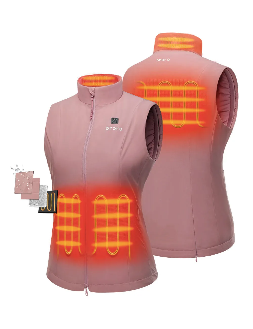 (Open-box) Women's Heated Sports Vest (Battery not included)