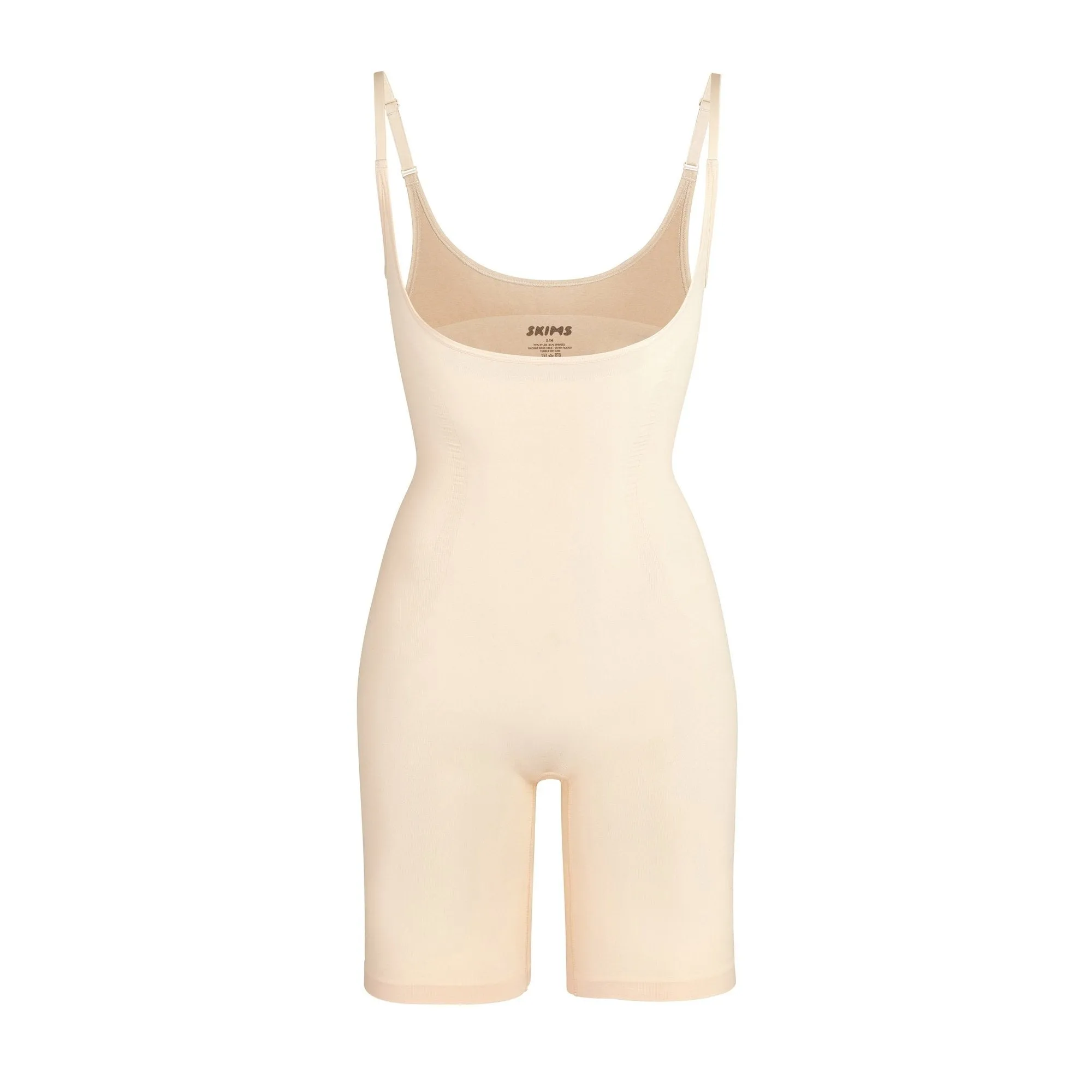 OPEN BUST BODYSUIT W. OPEN GUSSET | SAND