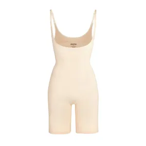 OPEN BUST BODYSUIT W. OPEN GUSSET | SAND