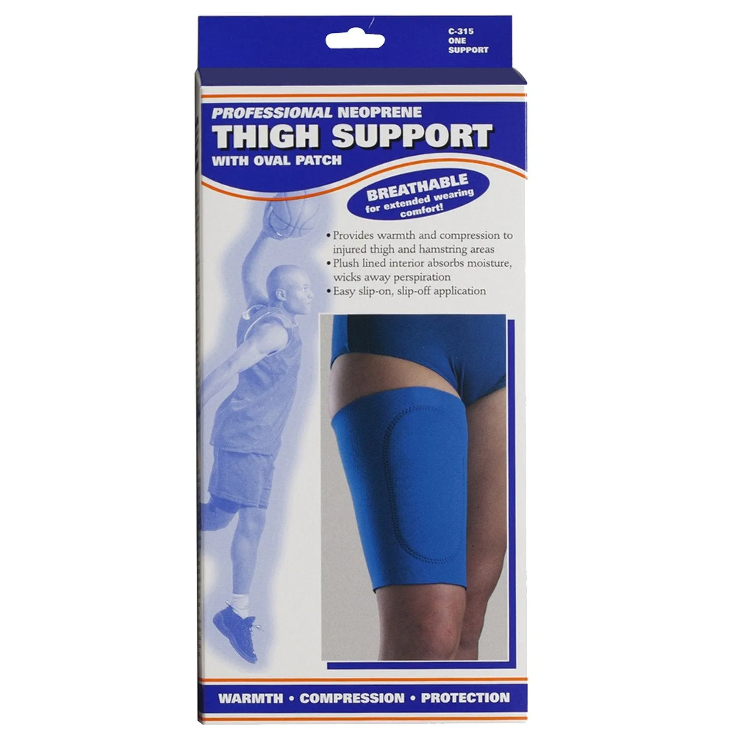 OTC THIGH SUPP NEOP OVAL PAD - 0315