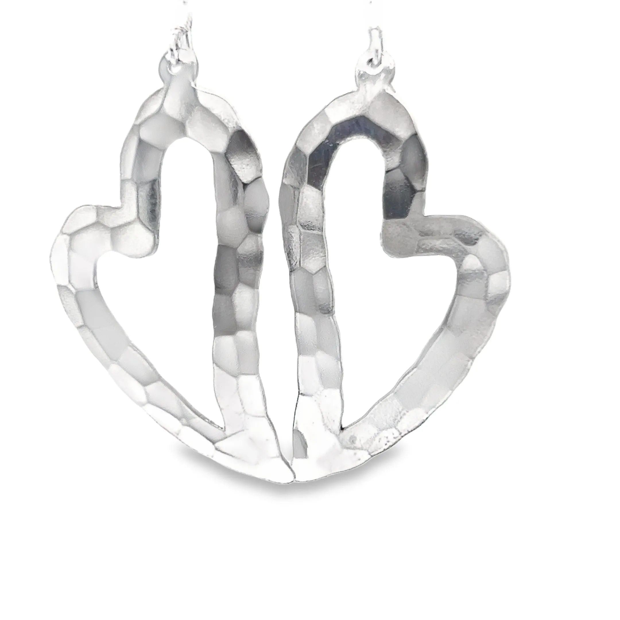 P516 Heart hooks Earrings