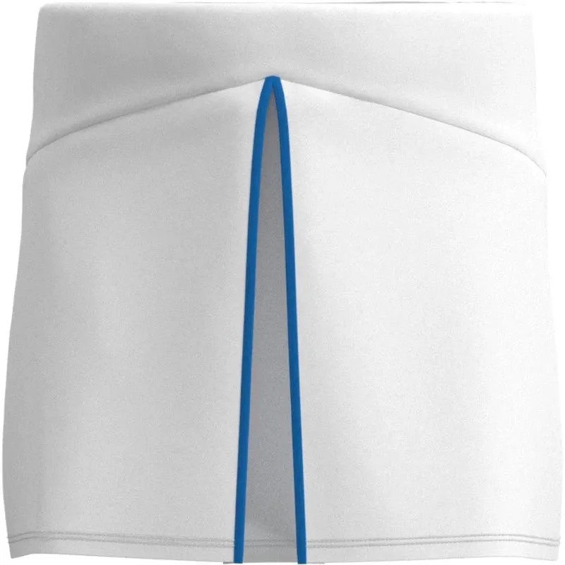 Penguin Skort (contrast binding)  - Bright White/Blue