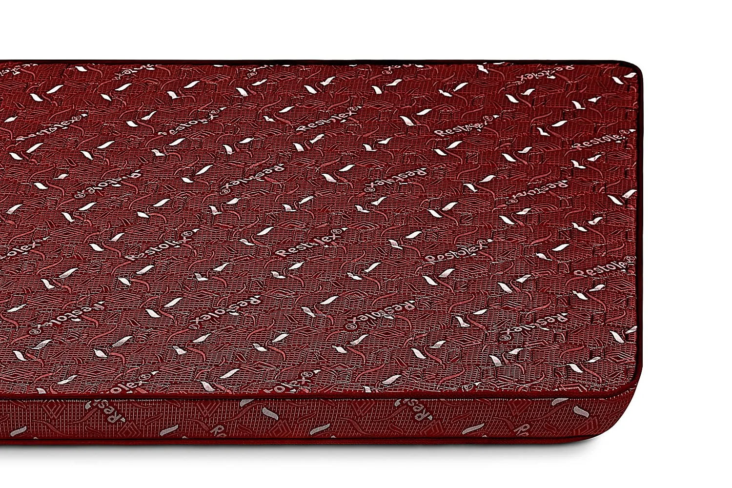 Restolex Resto Bond-Comfy Foam Mattress-Maroon-78 X 36 X 5