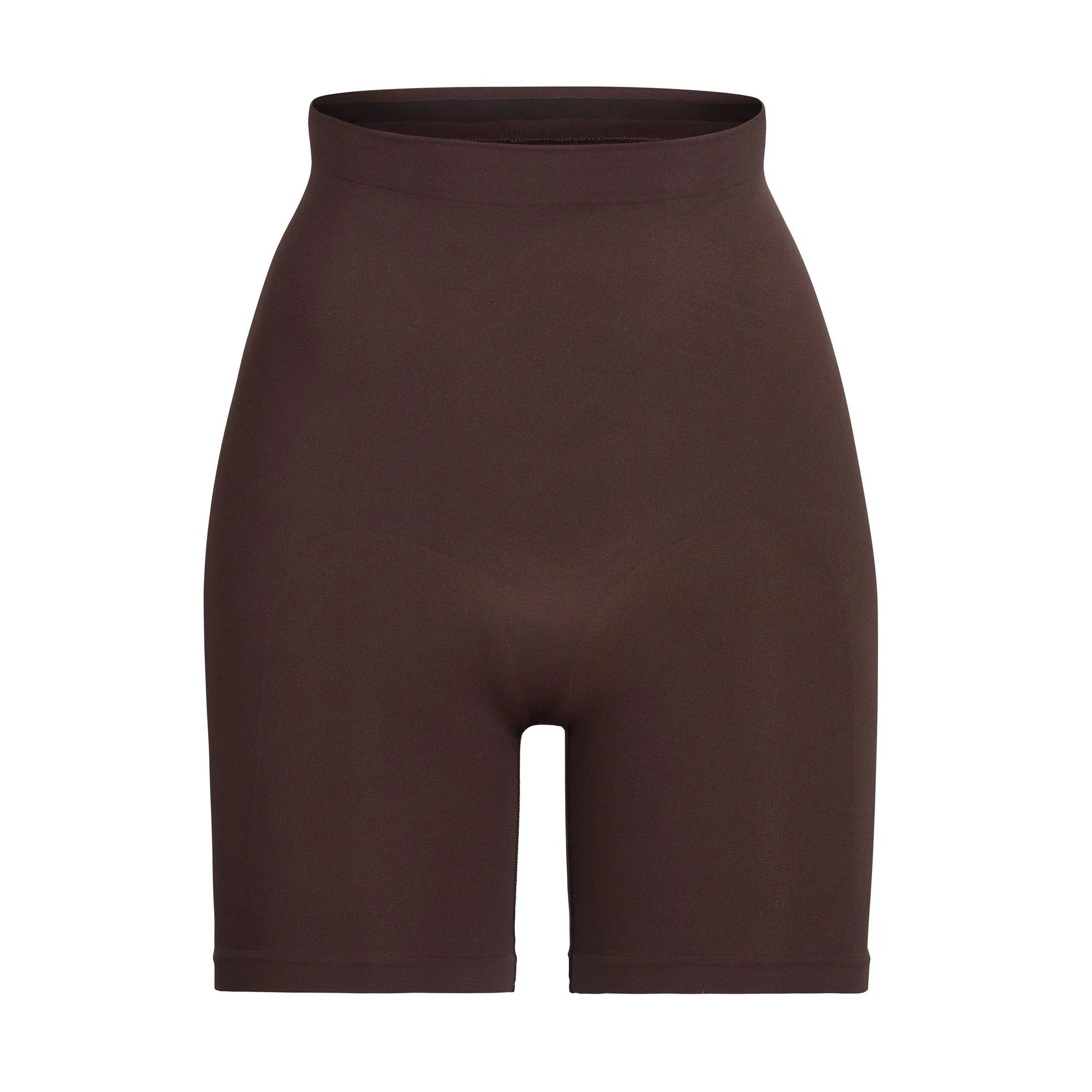 SCULPTING SHORT MID THIGH W/ OPEN GUSSET | COCOA