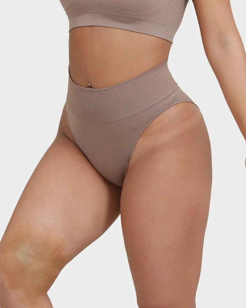 Seamless High Waist Tummy Control Brief Panty