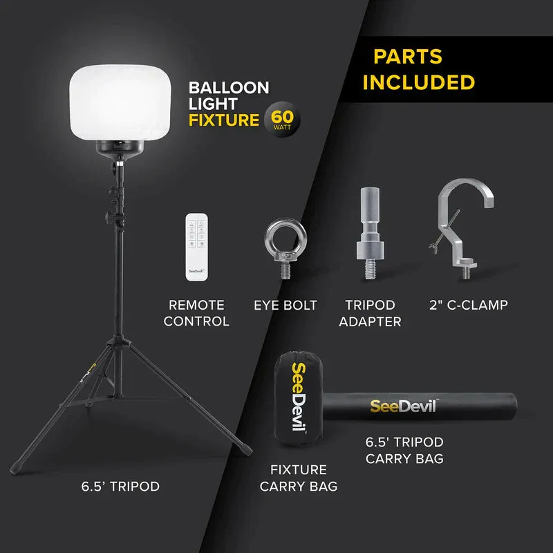 SeeDevil 250 Watt Balloon Light Kit