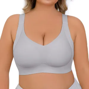 Shecurve®Enhanced w Support Adjustment Comfort Bra-Grey