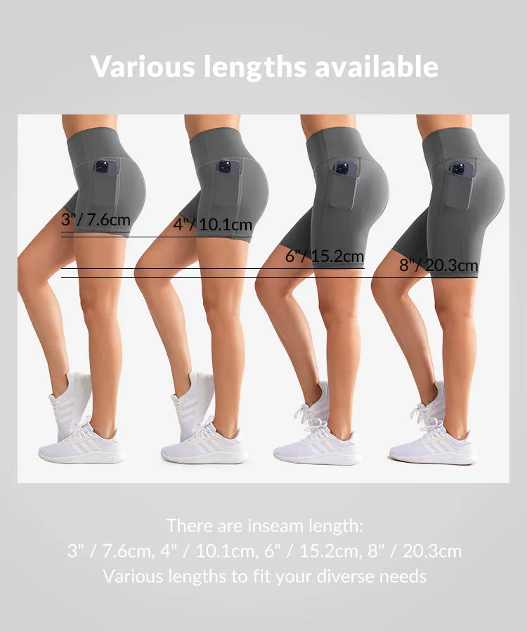 Shift High-Waist Tight Running Shorts  3" 4" 6" 8"| Women's High Support Sports Shorts