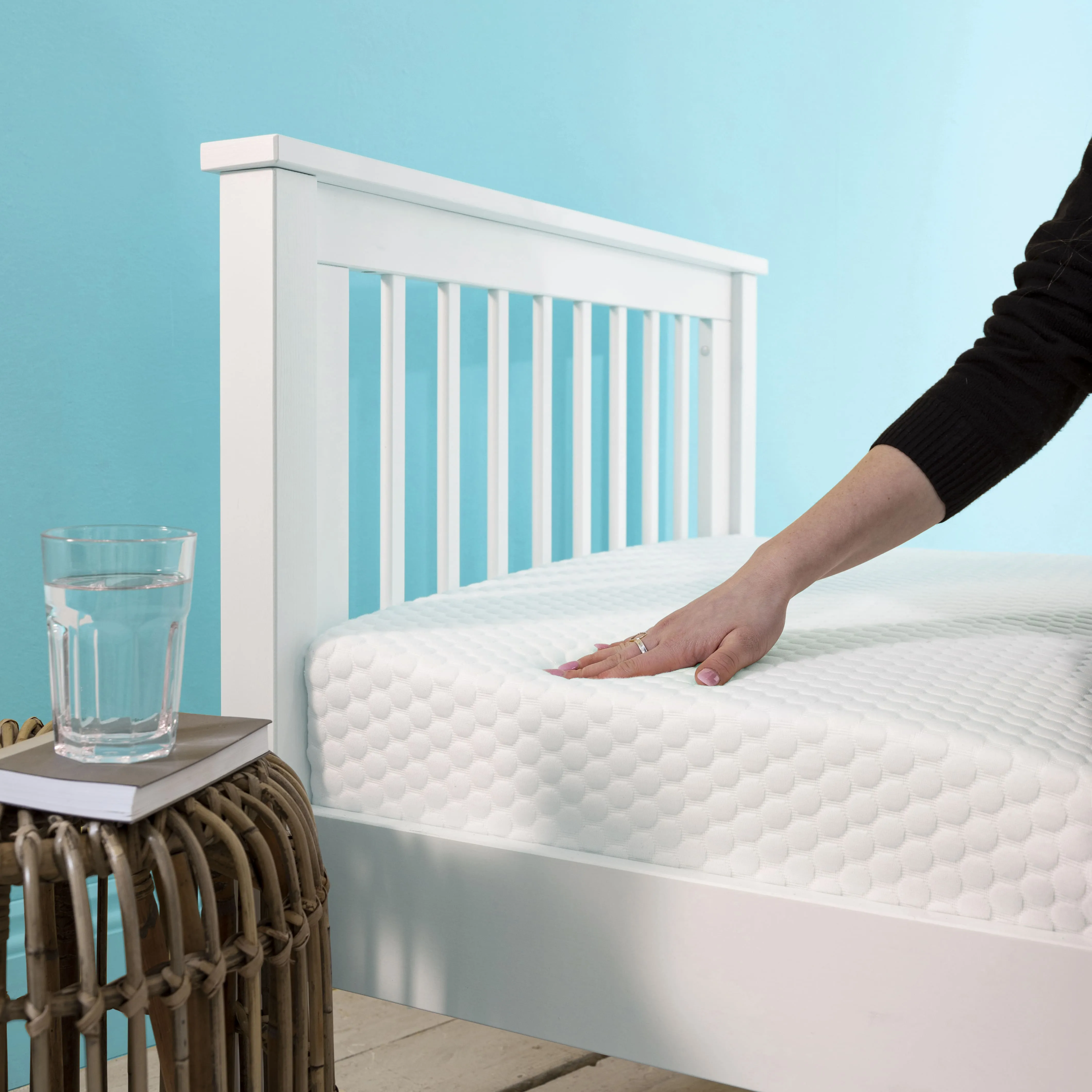 Shorty Single Mattress Hypoallergenic High Density Foam