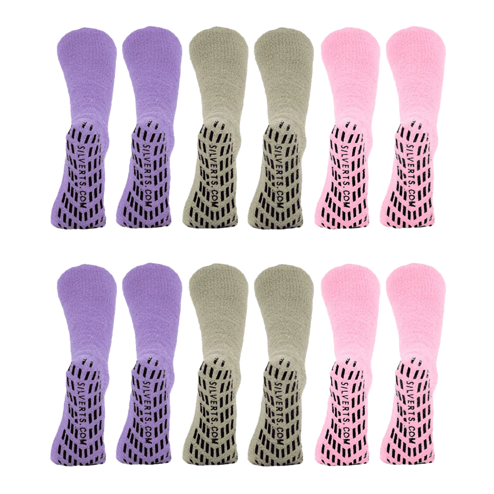 Slipper-Grip Socks 6-pack