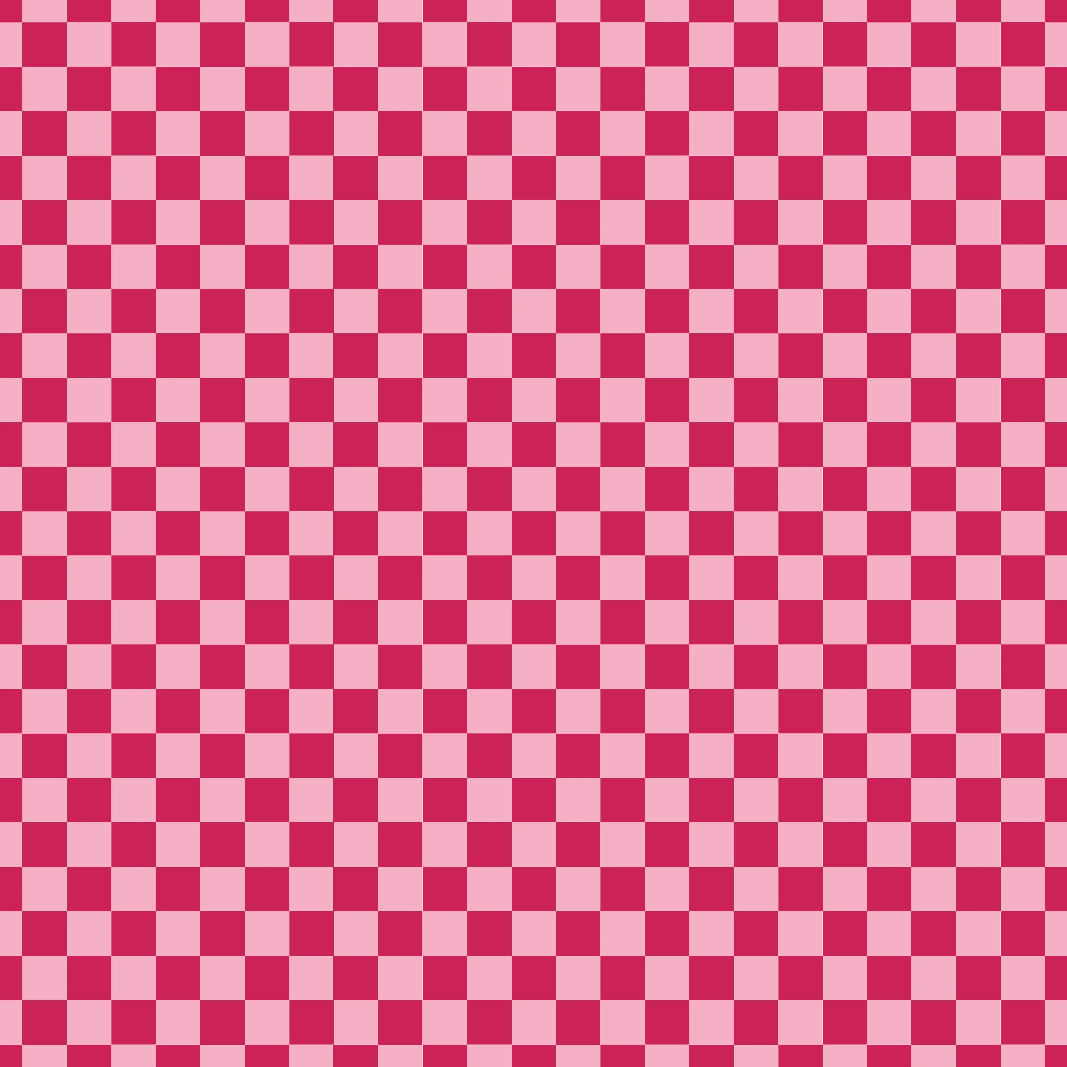 Small Fuschia Checkers - Be Mine Collection