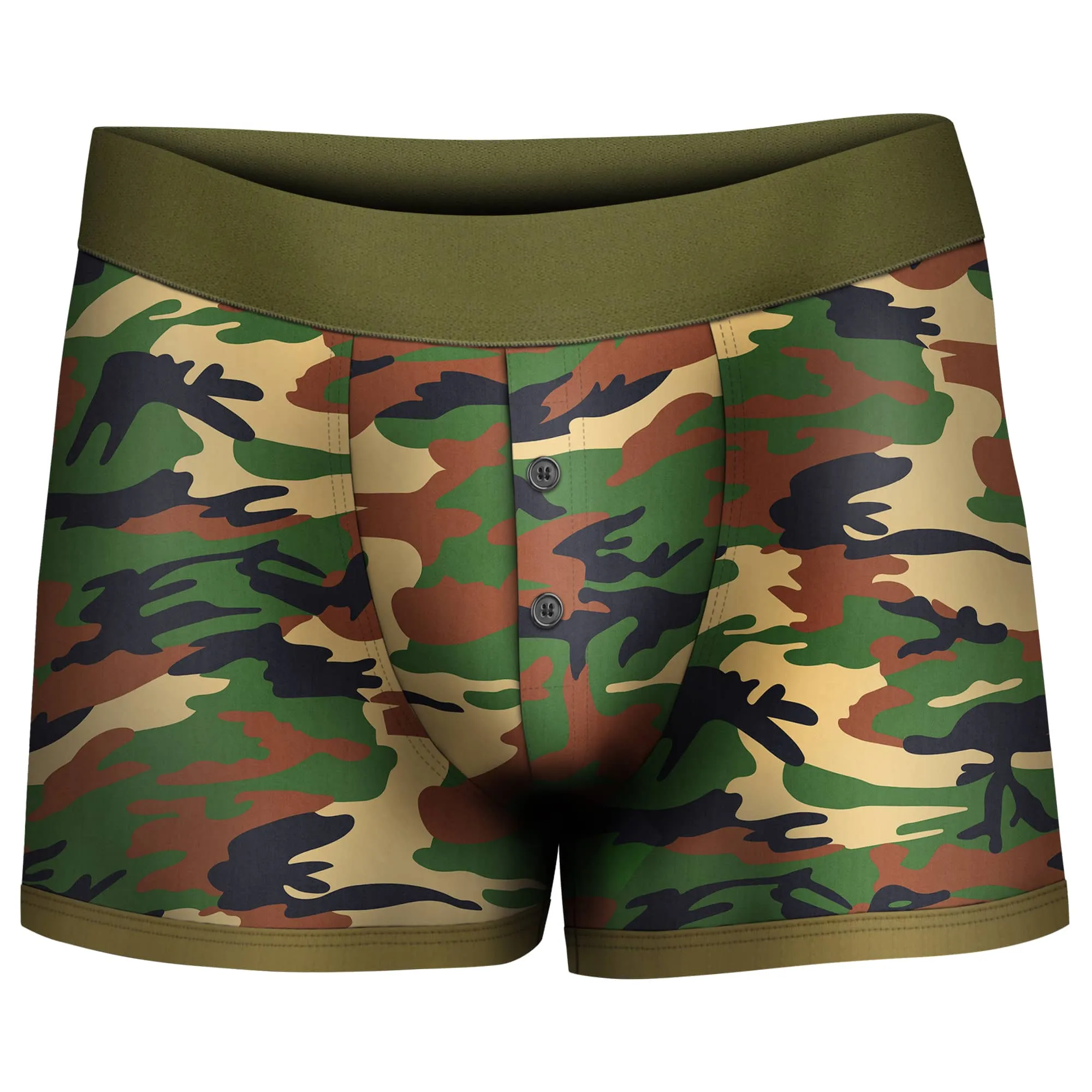 Strap On Camo Boxer Strapon Shorts