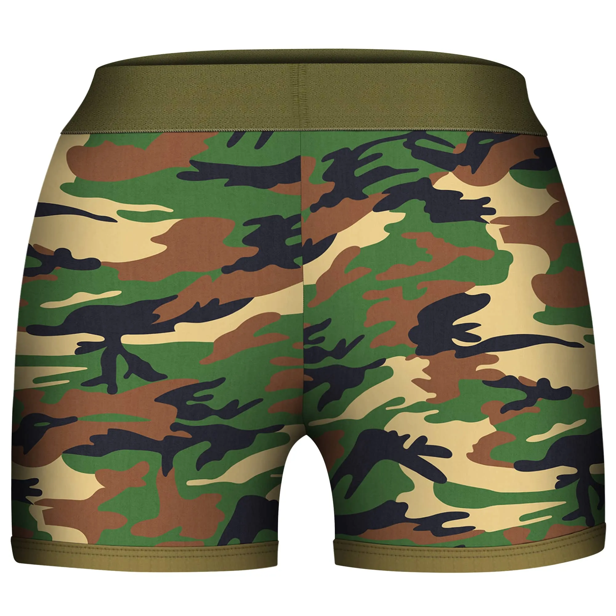 Strap On Camo Boxer Strapon Shorts