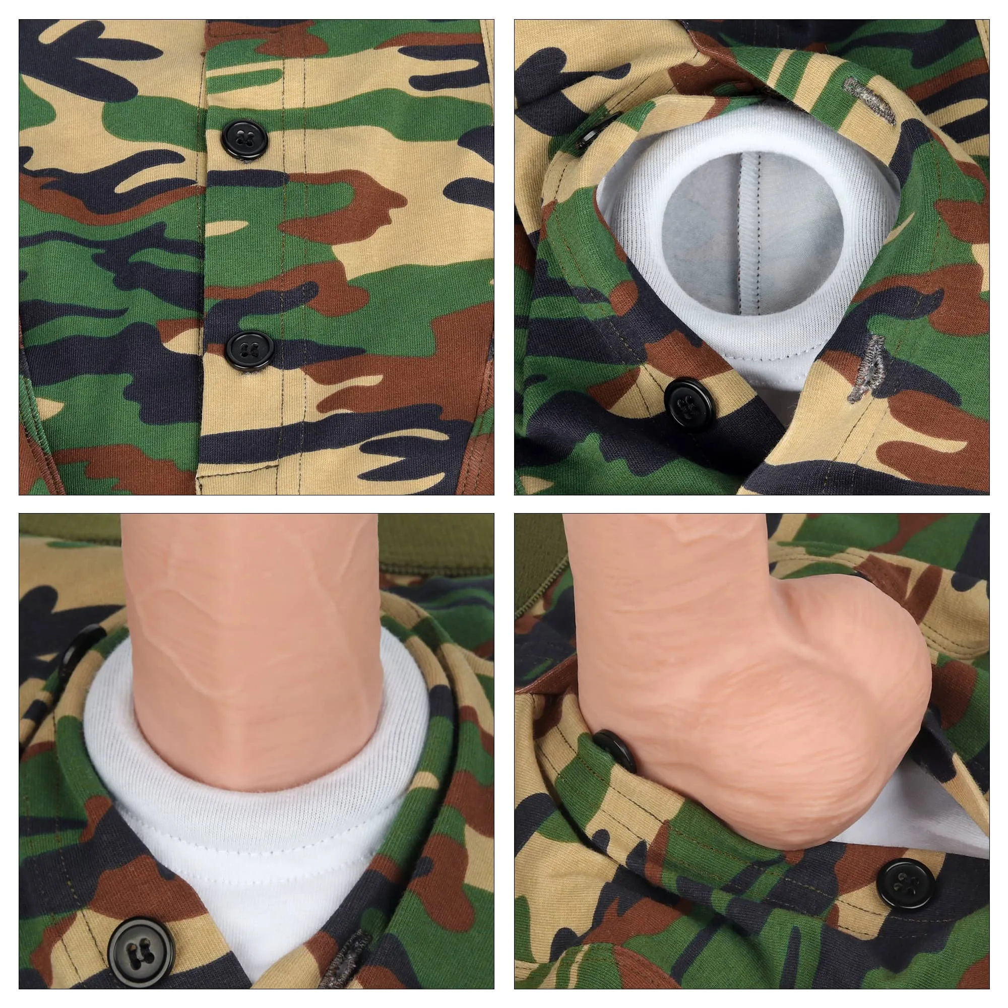 Strap On Camo Boxer Strapon Shorts