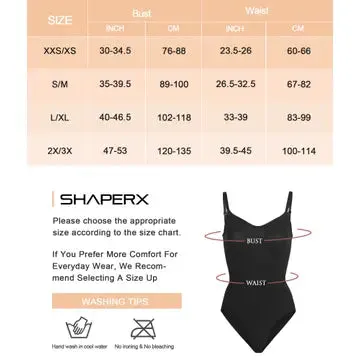 Tummy Control Shapewear Seamless Thong Bodysuit