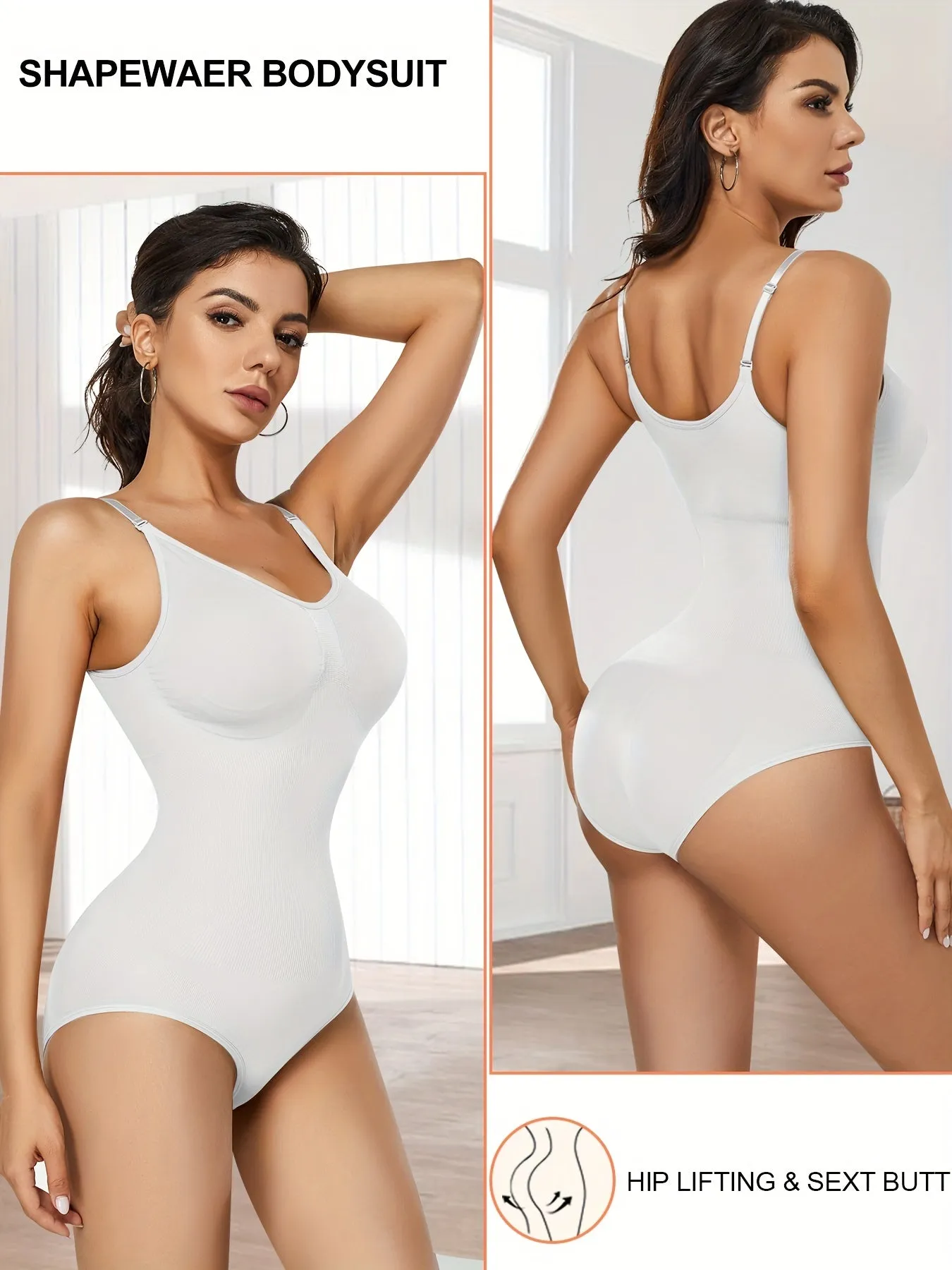 Tummy Tuck Wonder Sleeveless Shaping Bodysuit for Women