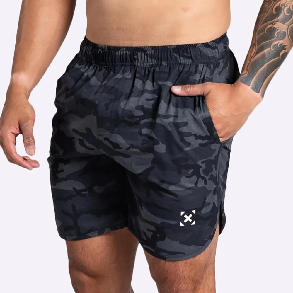 TWL - Men's Flex Shorts 3.0 - Black Camo