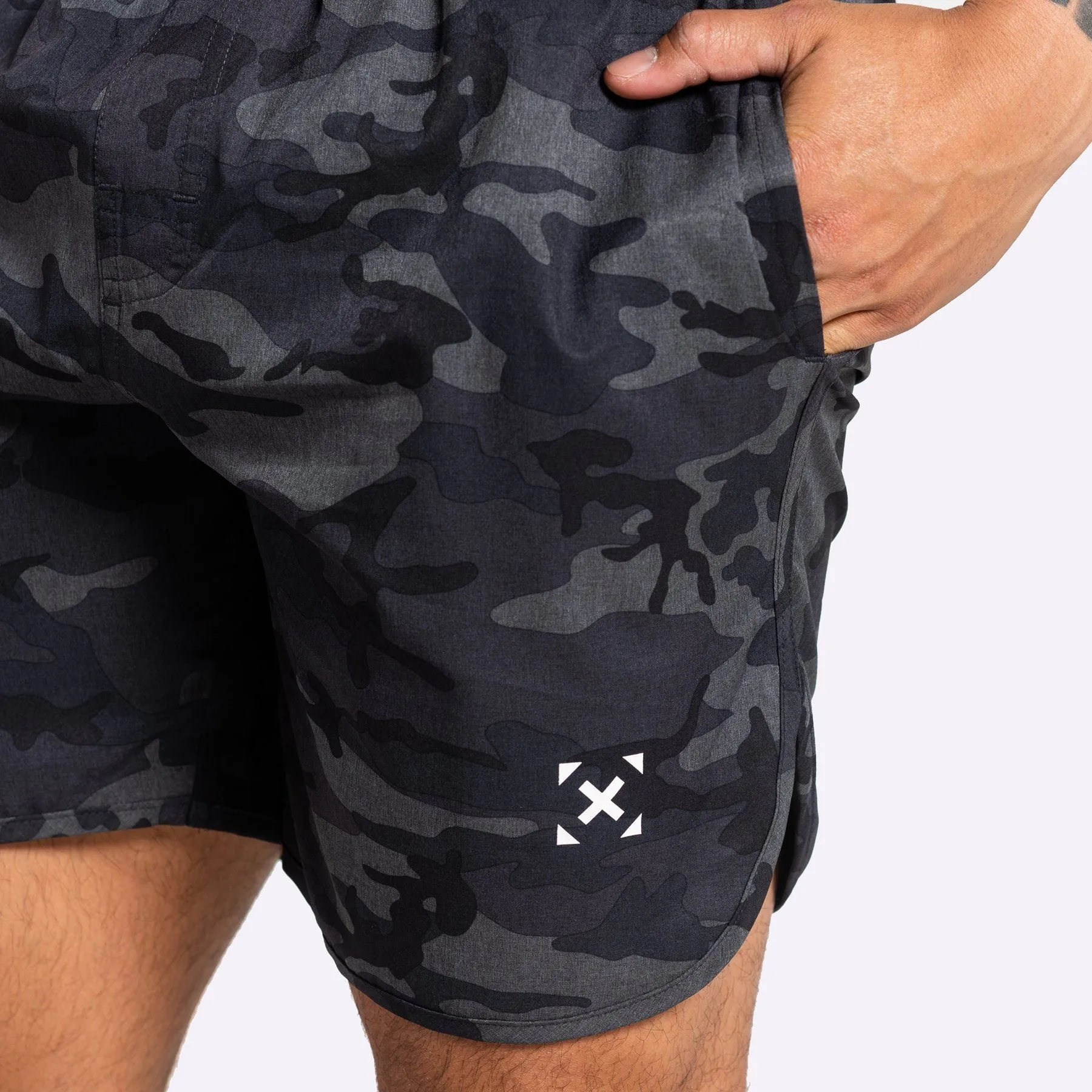 TWL - Men's Flex Shorts 3.0 - Black Camo