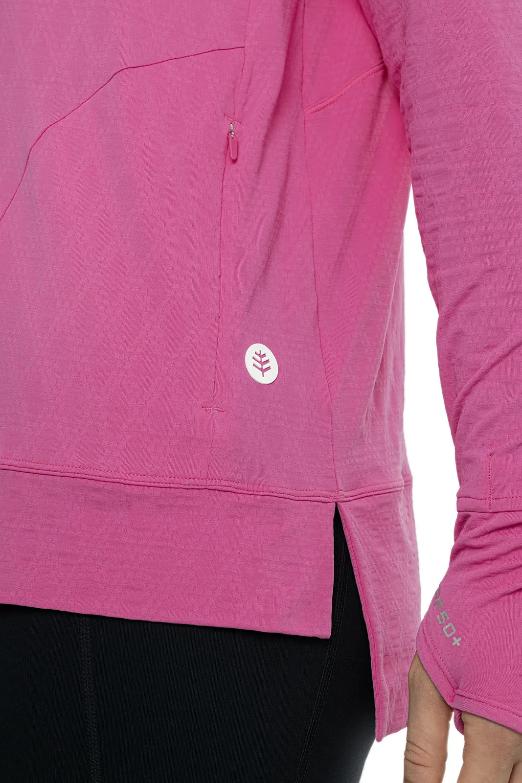 Women's Arabella Hoodie  |  Magnolia Pink Diamond Jacquard