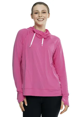 Women's Arabella Hoodie  |  Magnolia Pink Diamond Jacquard