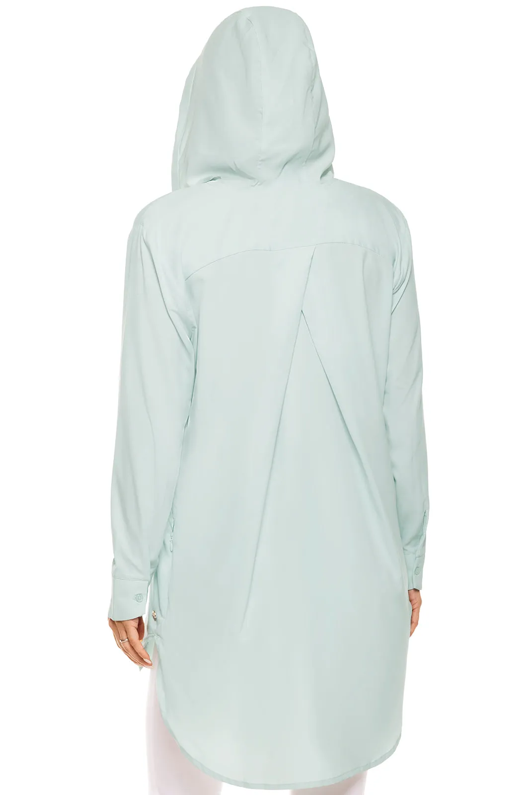 Women's Palma Aire Beach Shirt  |  Misty Aqua