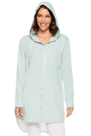 Women's Palma Aire Beach Shirt  |  Misty Aqua