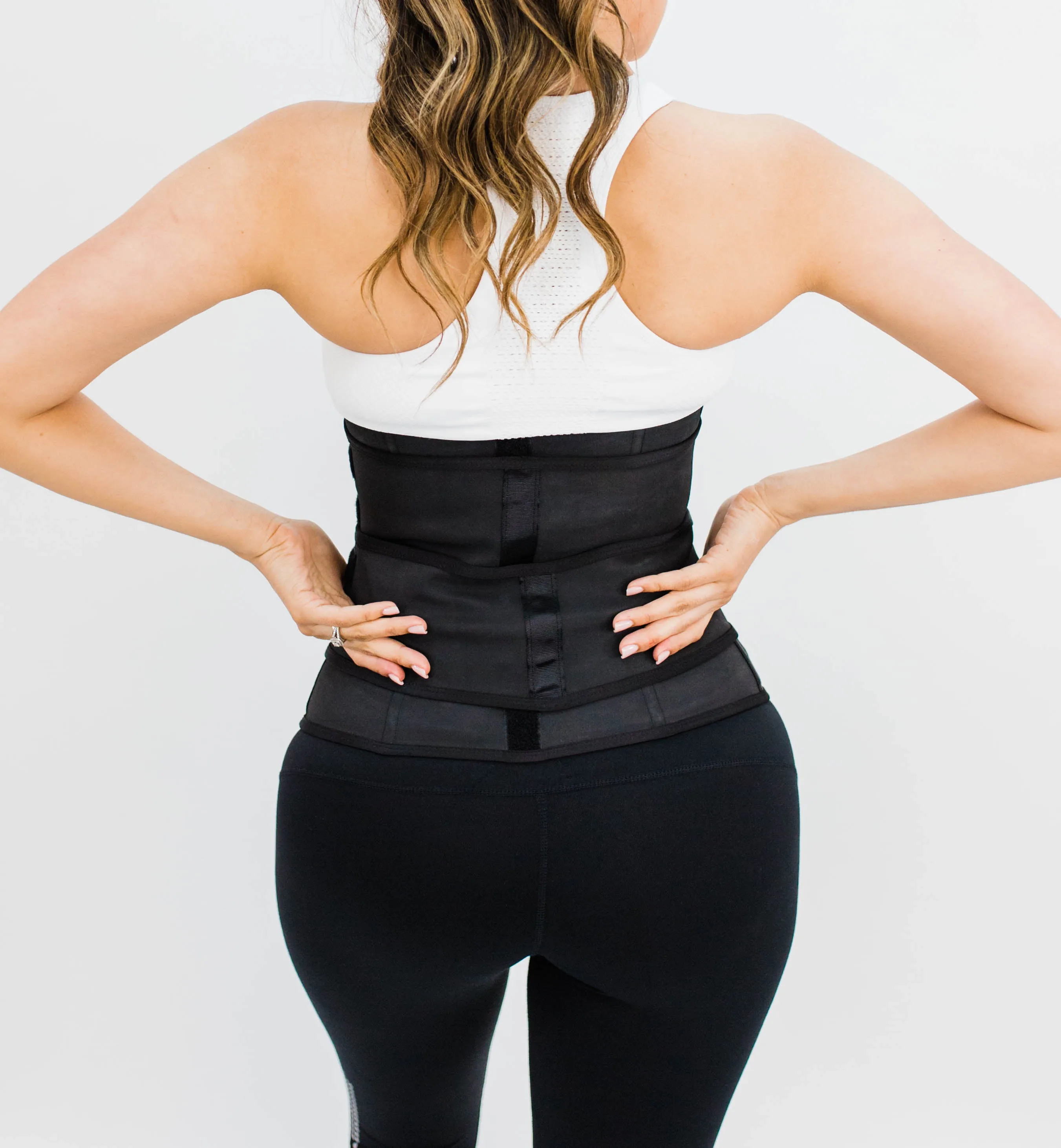 ZIP UP & DETACHABLE Double Compression/ Multi Purpose Waist TRAINER