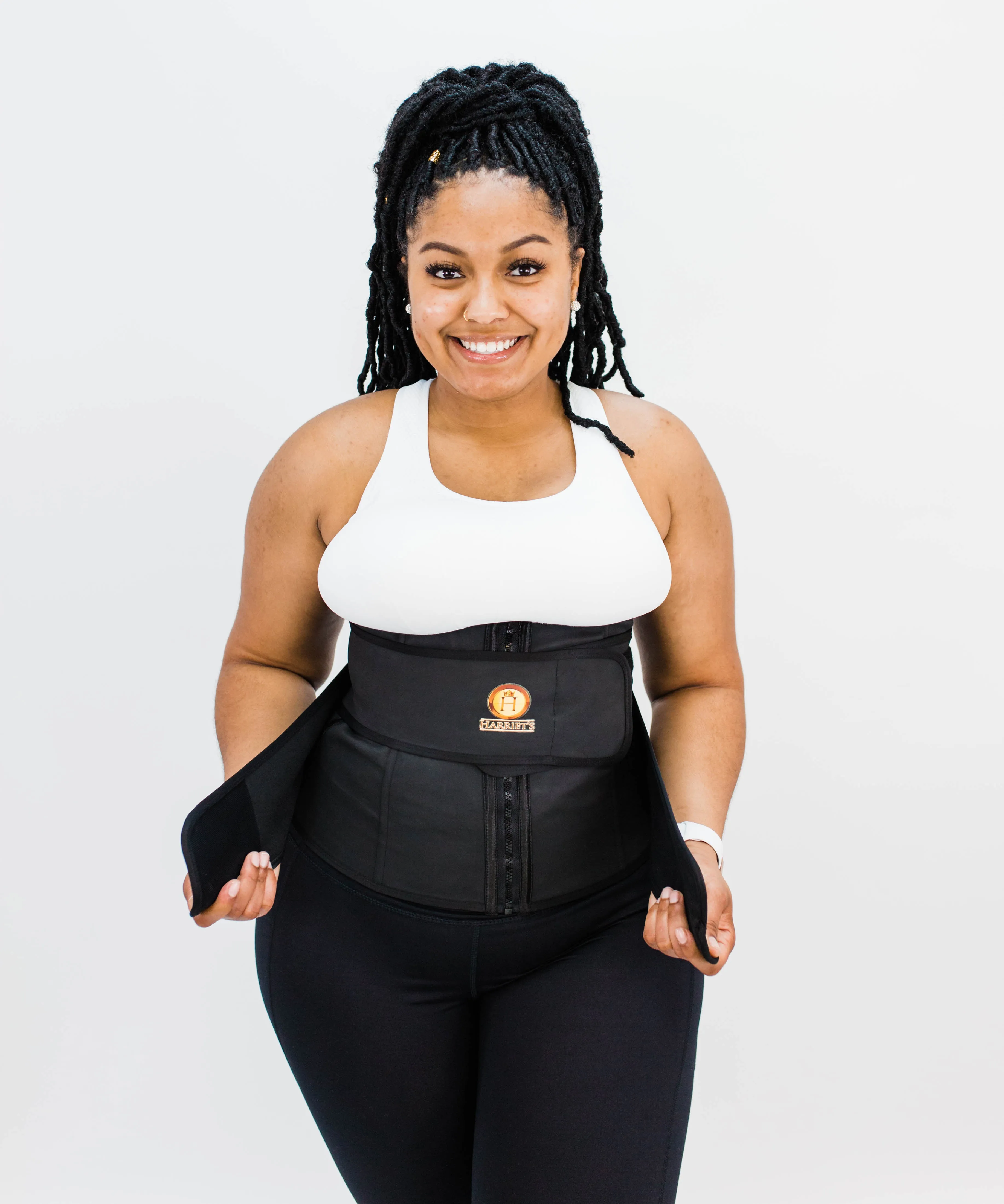 ZIP UP & DETACHABLE Double Compression/ Multi Purpose Waist TRAINER